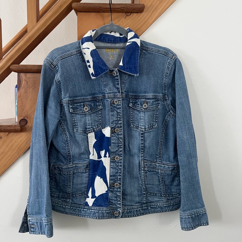 Custom jean jacket